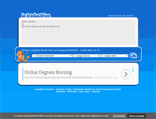 Tablet Screenshot of la-traductrice.com